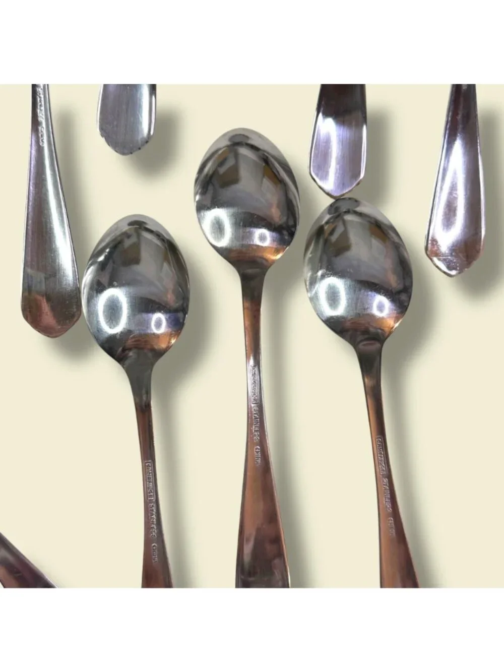 Cambridge Stainless Steel Flatware Set 12-Piece Silverware Forks & Spoons